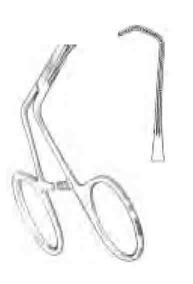 DE BAKEY-CASTANEDA TİTANYUM MİKRO VASKULER KLEMP  (D) 12 CM